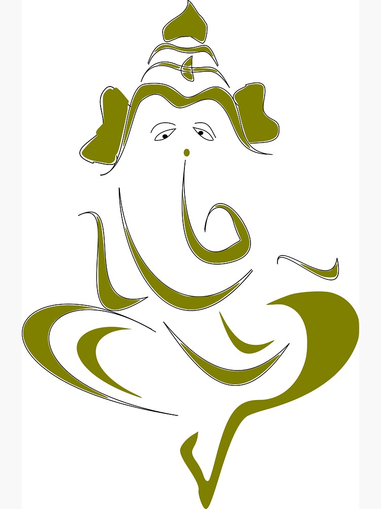 Ganesh Chaturthi Drawing Vector in SVG, Illustrator, JPG, PNG, EPS, PSD -  Download | Template.net