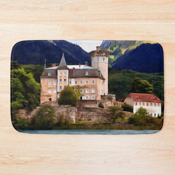 Item preview, Chateau de Duingt (Painting) designed and sold by cmphotographs.