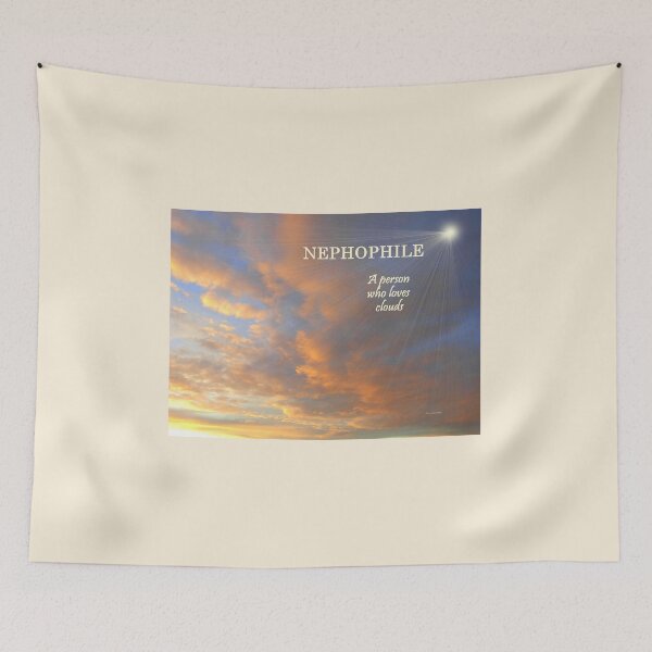 Item preview, NEPHOPHILE - a person who loves clouds designed and sold by Vaengi.