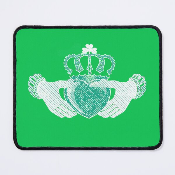 Item preview, Irish Claddagh Ring Love Loyalty Friendship Celtic Pattern designed and sold by funnytshirtemp.