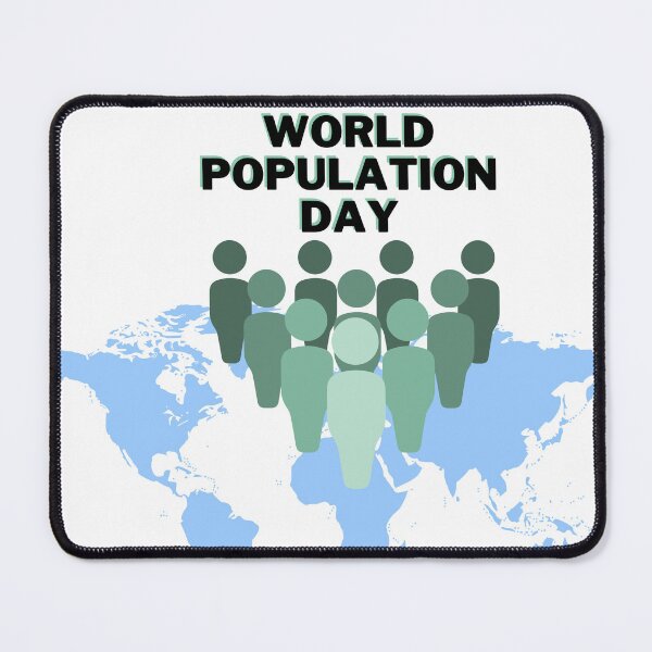 Item preview, World population day designed and sold by Jaadueekala.