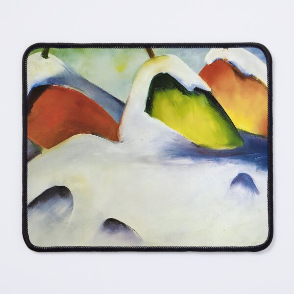 Artikelvorschau, Haystacks in the Snow by Franz Marc entworfen und verkauft von WonderweissStudio.