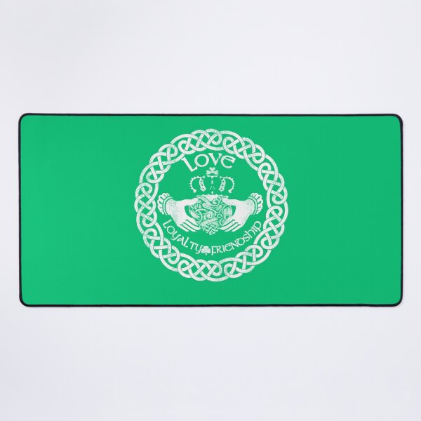 Item preview, Irish Claddagh Ring Love Loyalty Friendship Celtic Pattern designed and sold by funnytshirtemp.