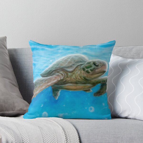 Aperçu de l'œuvre Tony The Sea Turtle créée et vendue par SunscapesArt.