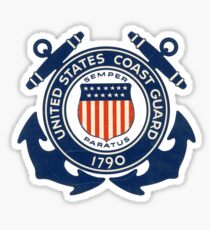 United States Coastguard - Emblem Sticker