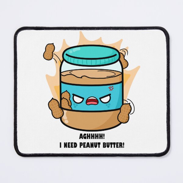 Item preview, Cute Cartoon Peanut Butter || Breakfast || Kawaii designed and sold by cookingwithten.