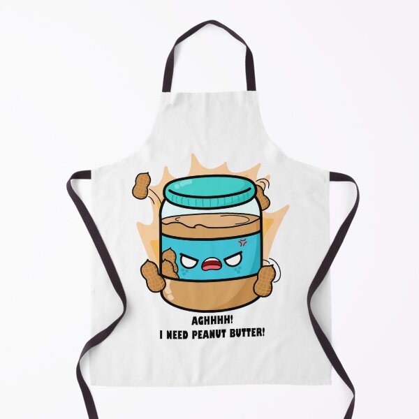 Aperçu de l'œuvre Cute Cartoon Peanut Butter || Breakfast || Kawaii créée et vendue par cookingwithten.