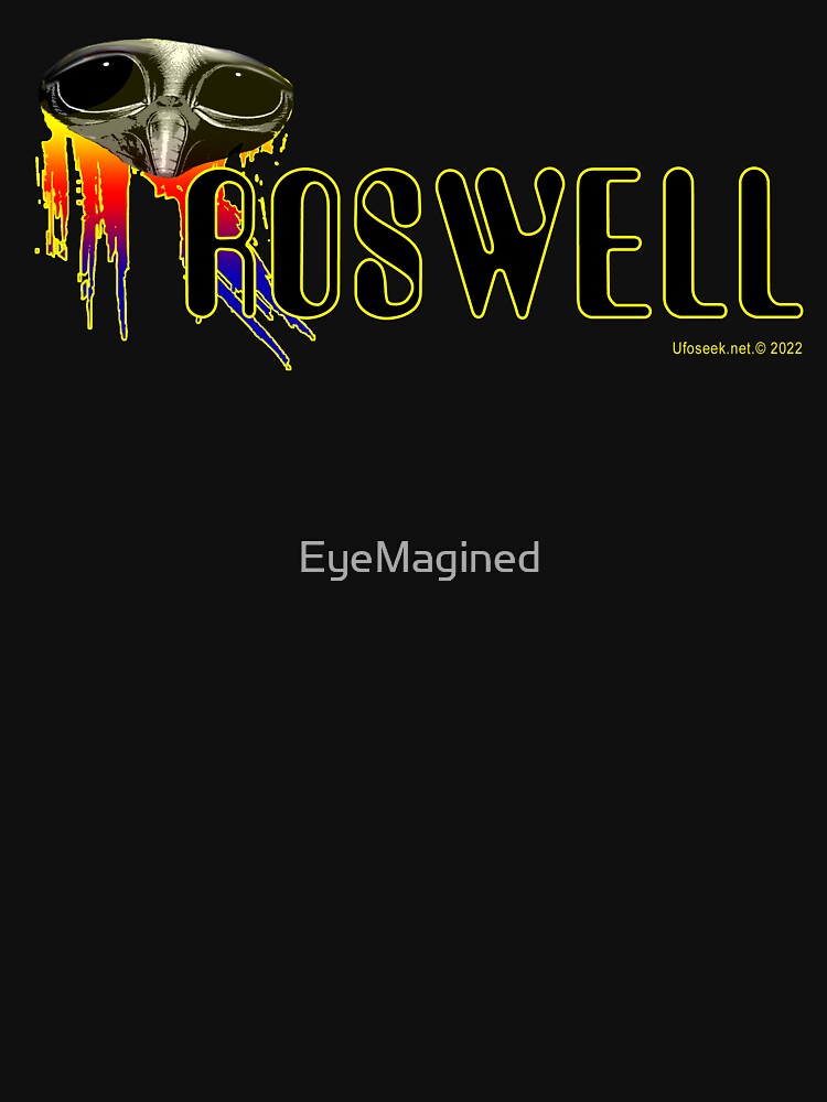 Thumbnail 7 of 7, Essential T-Shirt, Roswell Alien designed and sold by EyeMagined.
