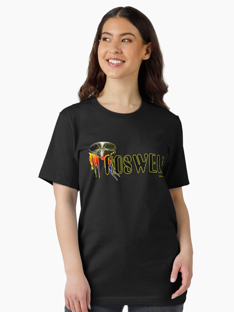 Thumbnail 1 of 7, Essential T-Shirt, Roswell Alien designed and sold by EyeMagined.