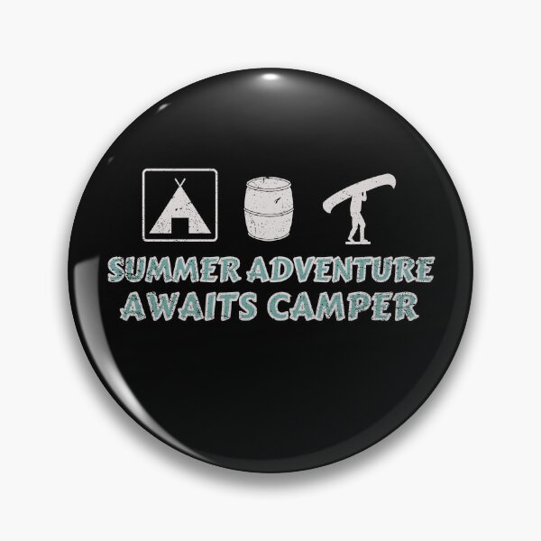 Artikelvorschau, Summer adventure awaits campers entworfen und verkauft von yococo.