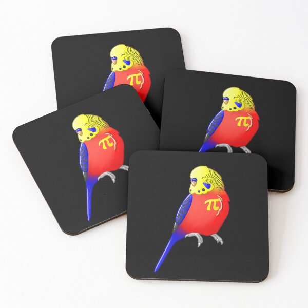 Artikelvorschau, Polyam Pride Budgie (Pi Flag) entworfen und verkauft von AdoraBirdArt.
