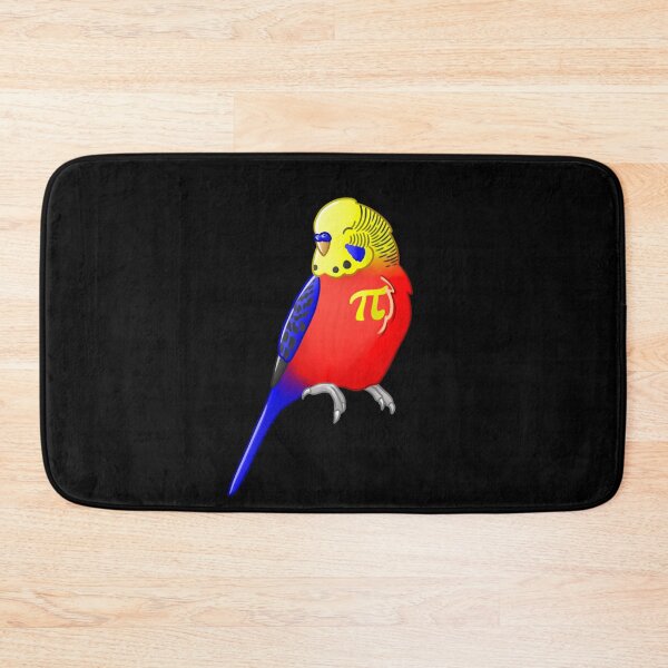 Item preview, Polyam Pride Budgie (Pi Flag) designed and sold by AdoraBirdArt.