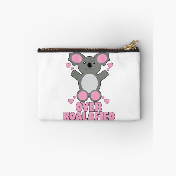 Item preview, Over Koalafied, Koala Puns, Cute Animal designed and sold by mamahellfire31.