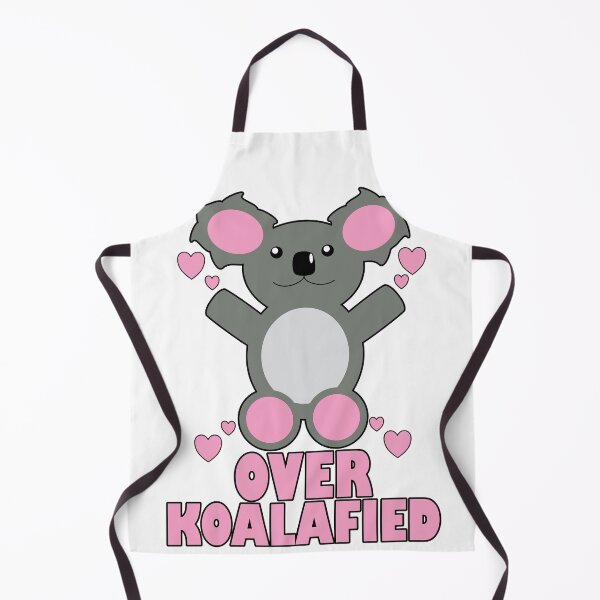 Item preview, Over Koalafied, Koala Puns, Cute Animal designed and sold by mamahellfire31.