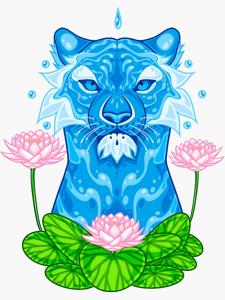 "Tiger Lilies" Sticker for Sale by francisjohn | Redbubble