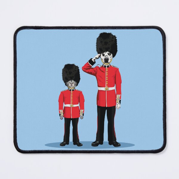 Item preview, Dotty Dog British Soldiers Military Salute designed and sold by Annalisa-Jones.