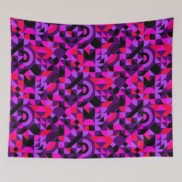 Item preview, geomattric colorful patterns conceptual Art - Abstract Neo Geo graphic design designed and sold by Design Repo.