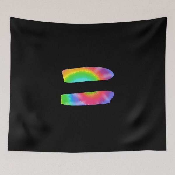 Item preview, Equality Sign Tie Dye Print for LGBTQ Pride Month designed and sold by JokeGysen.