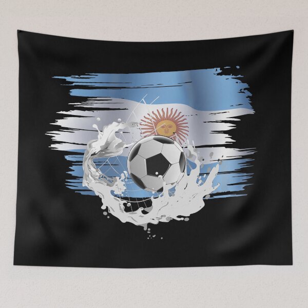 Artikelvorschau, Flagge von Argentinien Argentinien Fußball entworfen und verkauft von Dubbra.