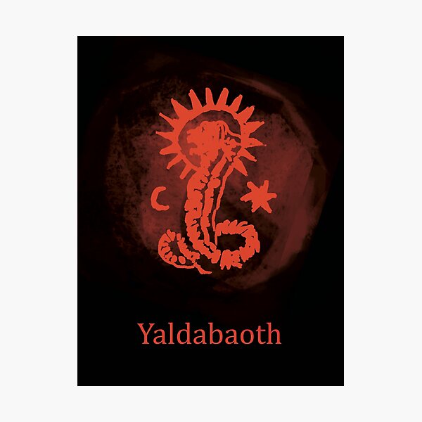 Sophia Manifests Yaldabaoth Framed Art Print for Sale by echomultiverse