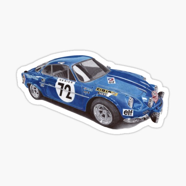 DECALS 1/18 REF 429 ALPINE RENAULT A110 RAGNOTTI RALLYE MONTE CARLO 1976 RALLY 