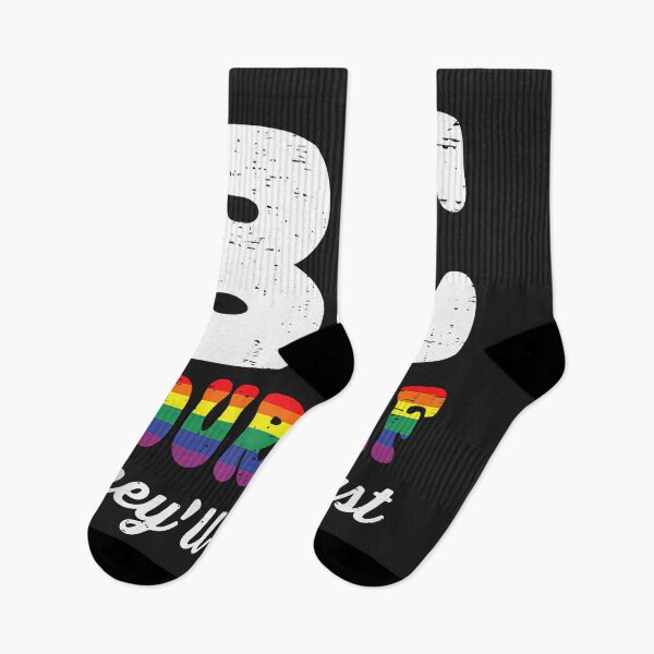 Item preview, Be Yourself They'll Adjust LGBTQ Rainbow Flag Gay Pride Tank Top designed and sold by Corelli87.