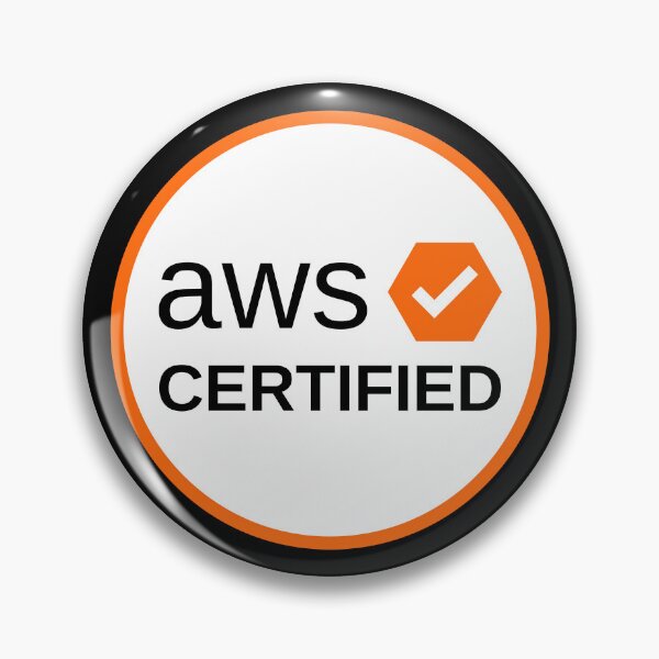Artikelvorschau, AWS certified Badge entworfen und verkauft von tshirtsandme.