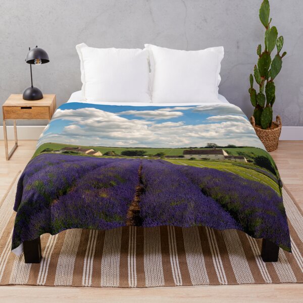 Item preview, Lavender Field Summer Flowers Cotswolds Gloucestershire England designed and sold by AndyEvansPhotos.