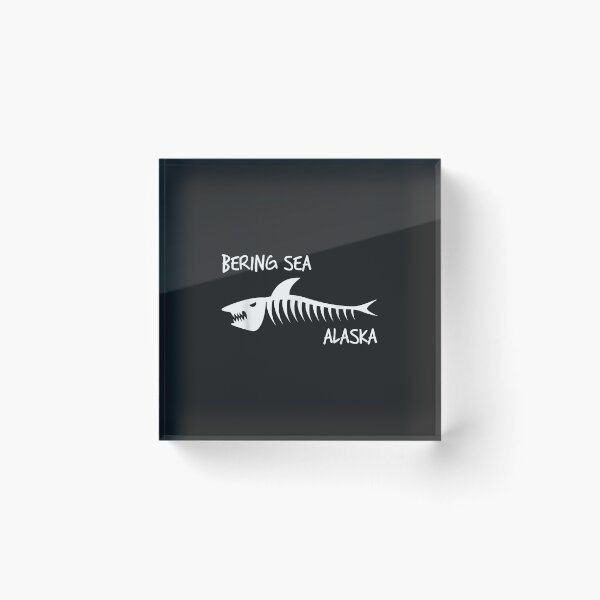 Item preview, Bering Sea Alaska Shark Skeleton White Print designed and sold by Corelli87.