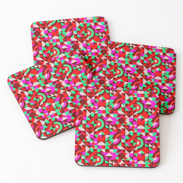 Item preview, geomattric colorful patterns conceptual Art - Abstract Neo Geo graphic design designed and sold by Design Repo.