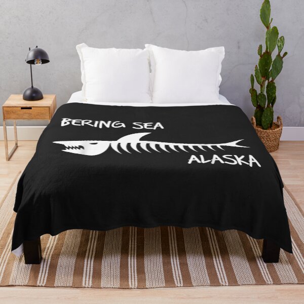 Item preview, Bering Sea Alaska Shark Skeleton White Print designed and sold by Corelli87.
