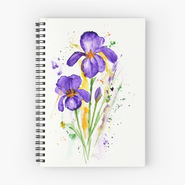 Artikelvorschau, Iris Blumen entworfen und verkauft von Cacatuart.