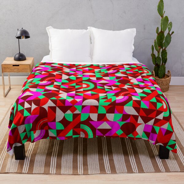 Item preview, geomattric colorful patterns conceptual Art - Abstract Neo Geo graphic design designed and sold by Design Repo.