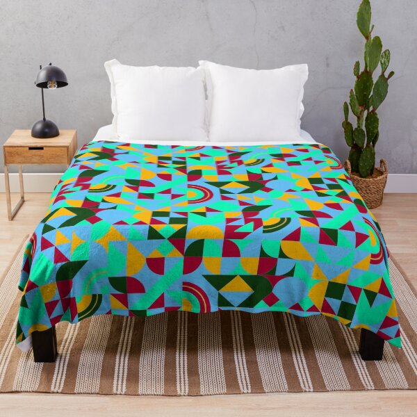 Item preview, geomattric colorful patterns conceptual Art - Abstract Neo Geo graphic design designed and sold by Design Repo.