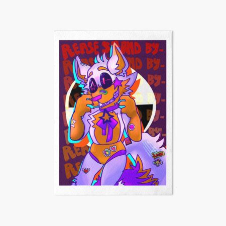 Funtime Foxy FNAF, an art print by Soaptastico - INPRNT