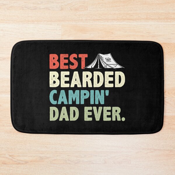 Item preview, Best Bearded Campin' Dad Ever Outdoor Camping Life Camper designed and sold by haselshirt.