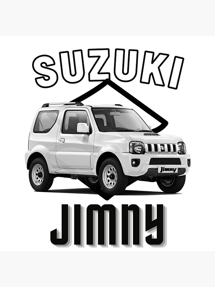 "Suzuki Jimny With Logo" Poster for Sale by Off-RoadCars | Redbubble