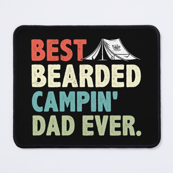 Item preview, Best Bearded Campin' Dad Ever Outdoor Camping Life Camper designed and sold by haselshirt.