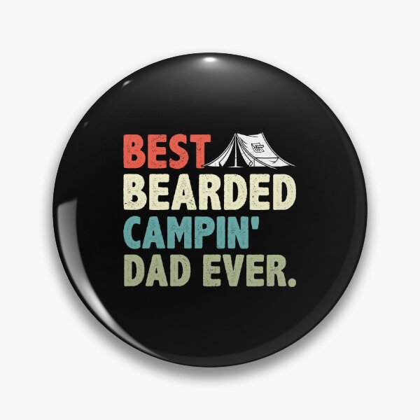 Item preview, Best Bearded Campin' Dad Ever Outdoor Camping Life Camper designed and sold by haselshirt.