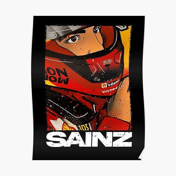 CARLOS SAINZ JR Póster