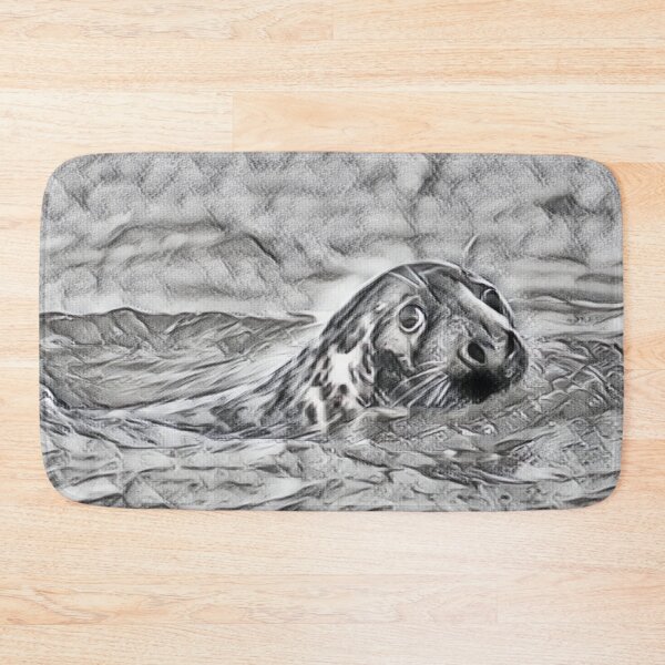 Item preview, Sneaky Seal In Vintage Charm designed and sold by Fearless-Fox.