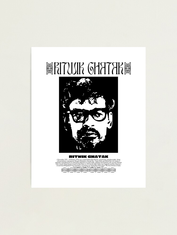 Ritwik Ghatak Photographic Print