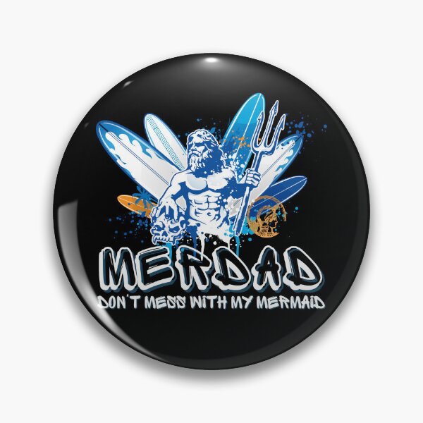 Item preview, Merdad, Don't Mess With My Mermaid designed and sold by HolyWater SHOP.
