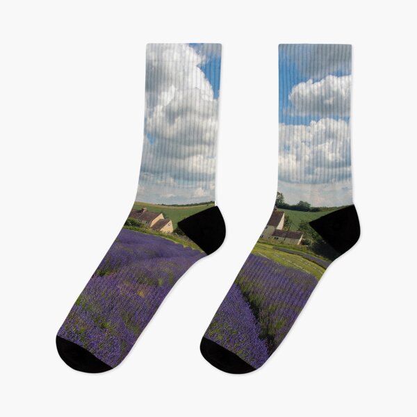 Item preview, Lavender Field Summer Flowers Cotswolds Gloucestershire England designed and sold by AndyEvansPhotos.