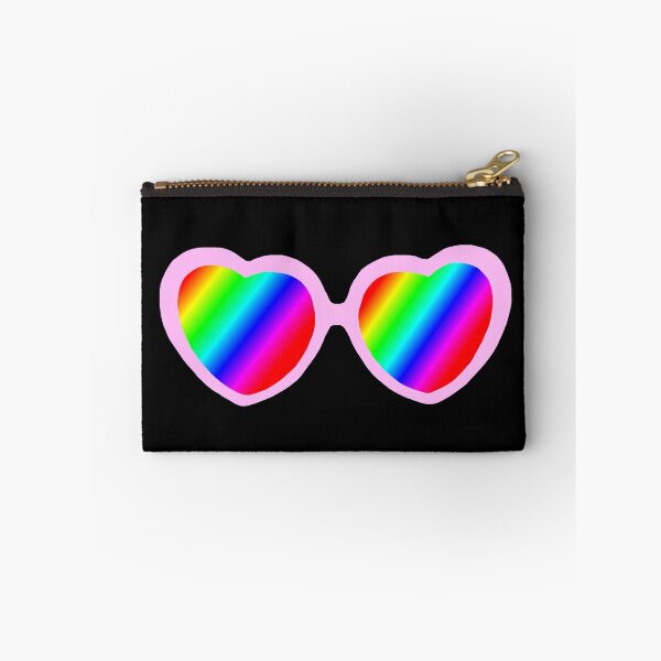 Item preview, Rainbow Heart Love Glasses designed and sold by Deborah Camp.