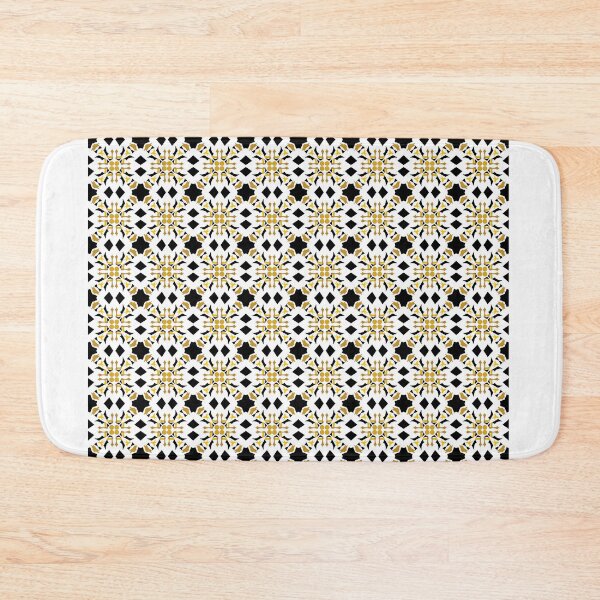 Item preview, The Gold Memories Design in Modern Black Seamless Pattern designed and sold by MyMemoriesArts.