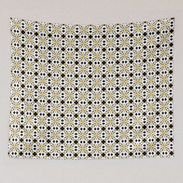 Item preview, The Gold Memories Design in Modern Black Seamless Pattern designed and sold by MyMemoriesArts.