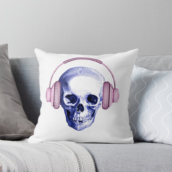 Item preview, Cráneo de Deejay (blanco) designed and sold by Madame Memento.