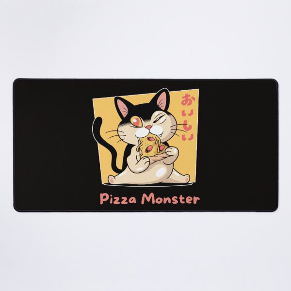 Item preview, Funny Cat Eating A Pizza designed and sold by Nero9o.