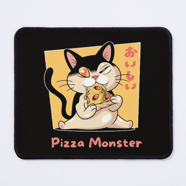 Item preview, Funny Cat Eating A Pizza designed and sold by Nero9o.